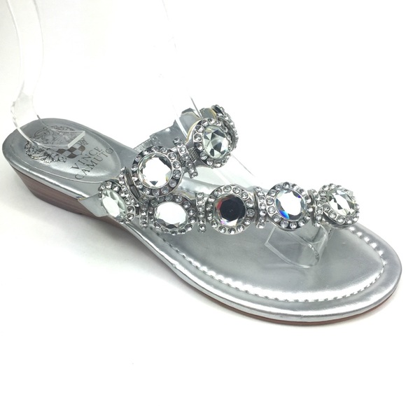 vince camuto rhinestone sandals